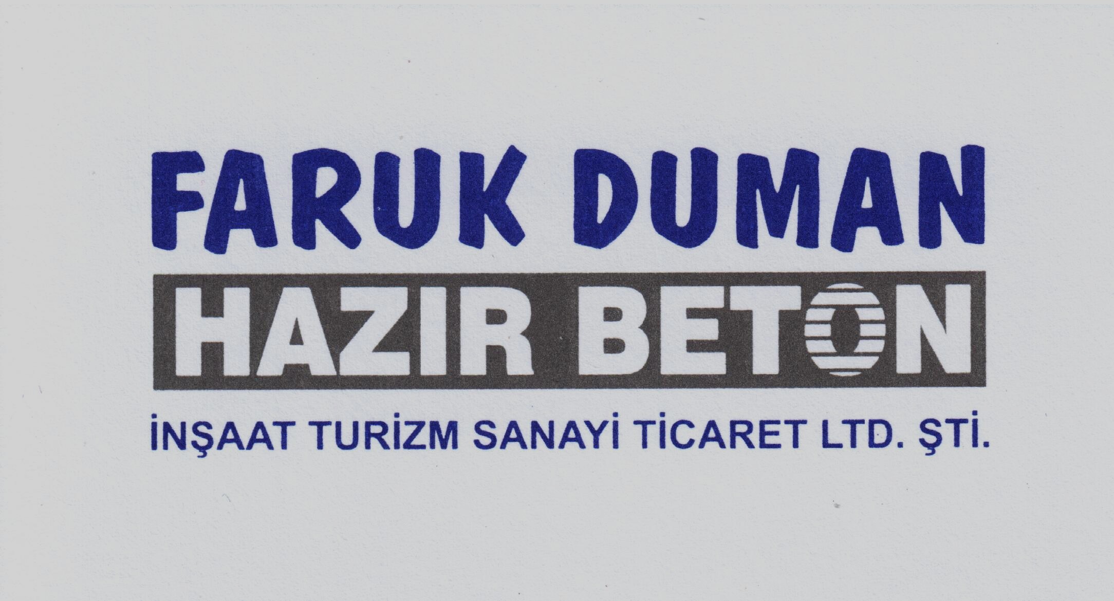 Faruk Duman Hazır Beton Logo